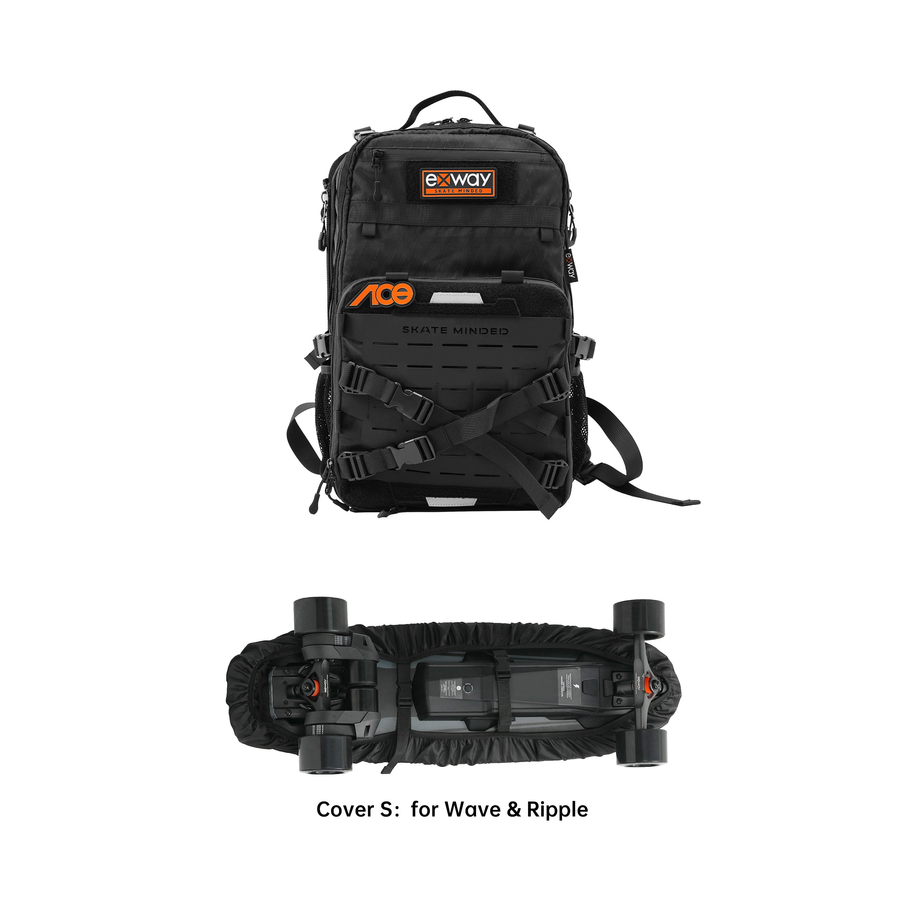 Exway X-Pack Detachable 2nd Gen Pro Skate Backpack