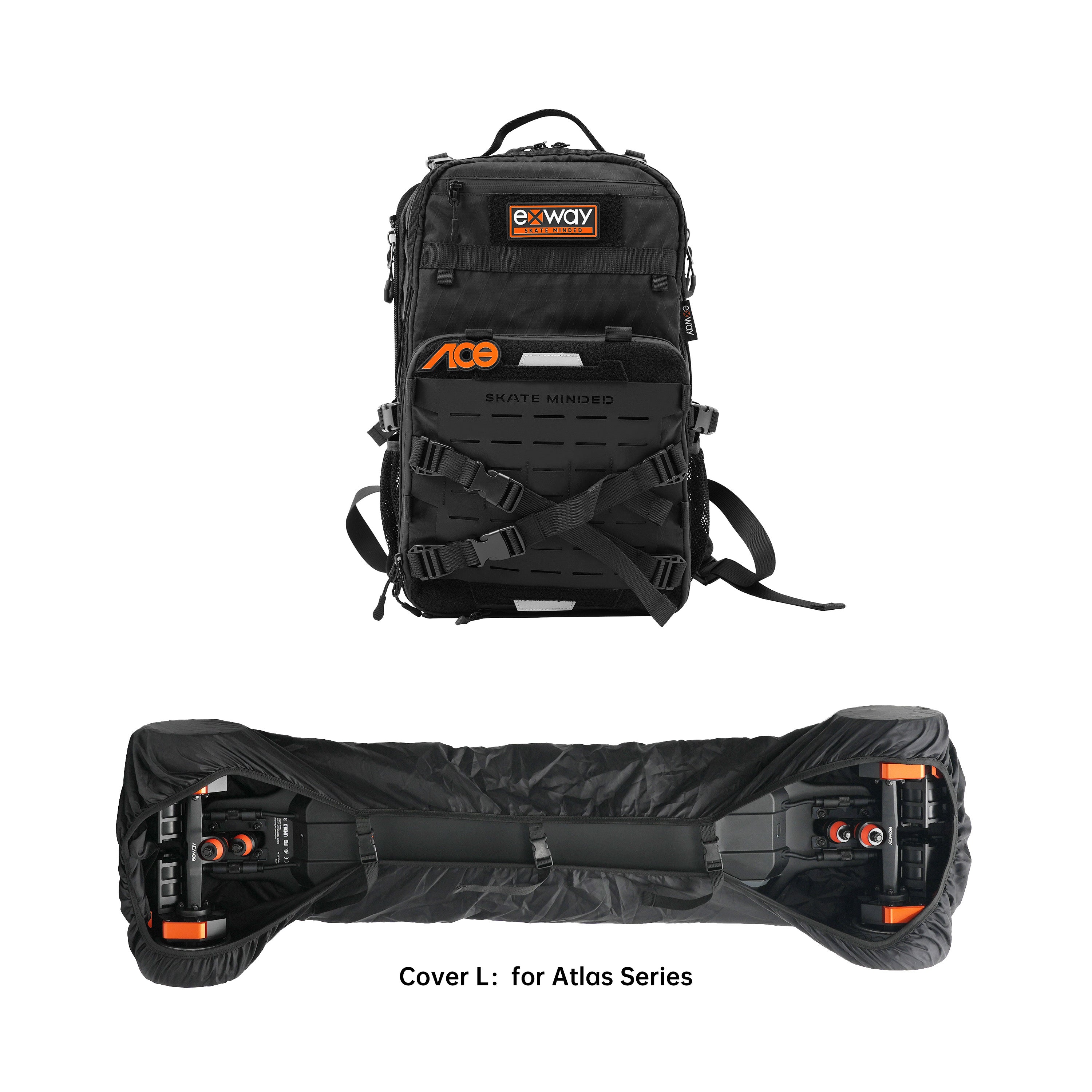 Exway X-Pack Detachable 2nd Gen Pro Skate Backpack